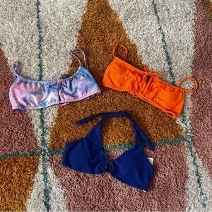 3pc Bundle Set Princess Polly Swim Bikini Tops 2